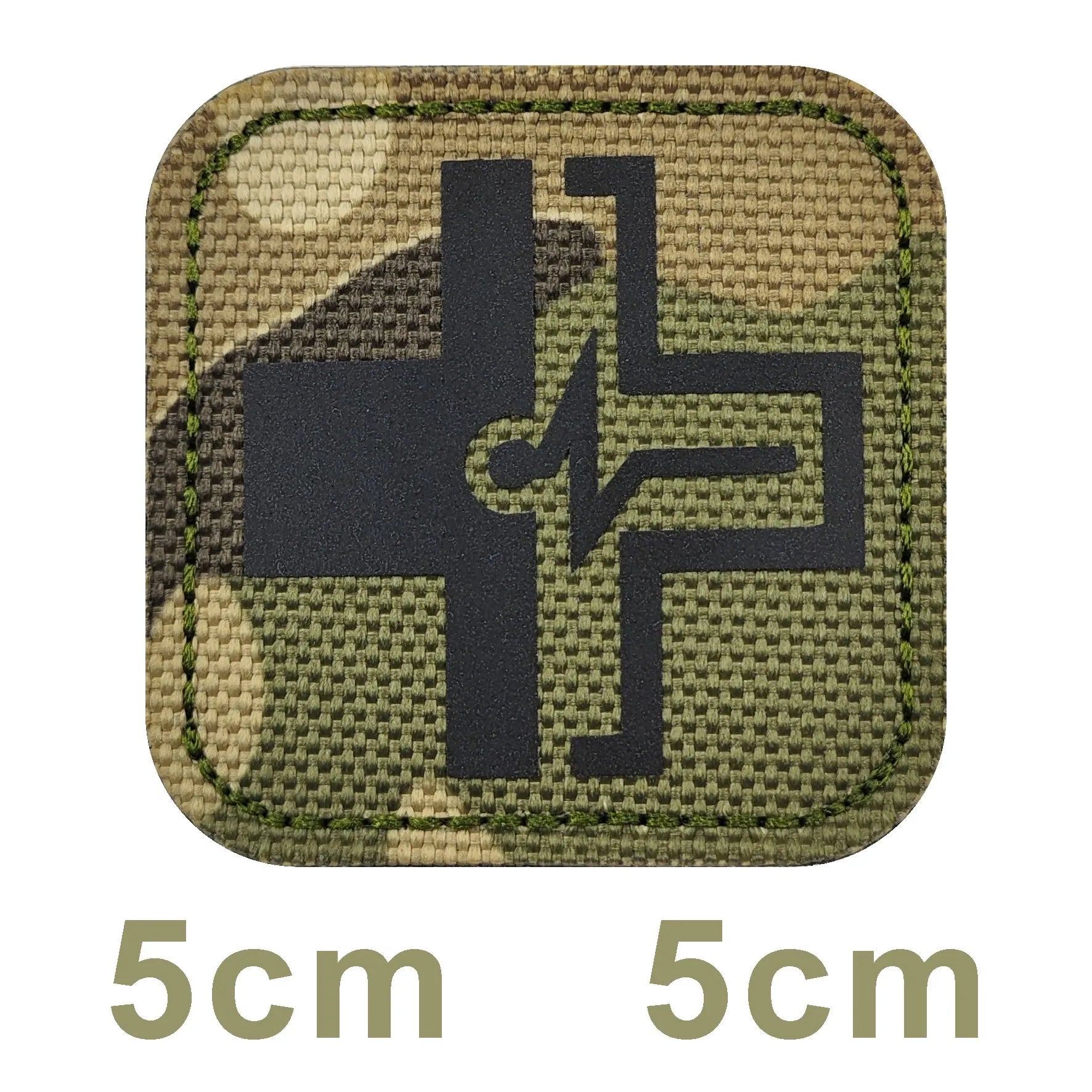 Infrared Reflective Medical Army Combat First Aid Camouflage Tactical Badge Clothes hook and loop patches