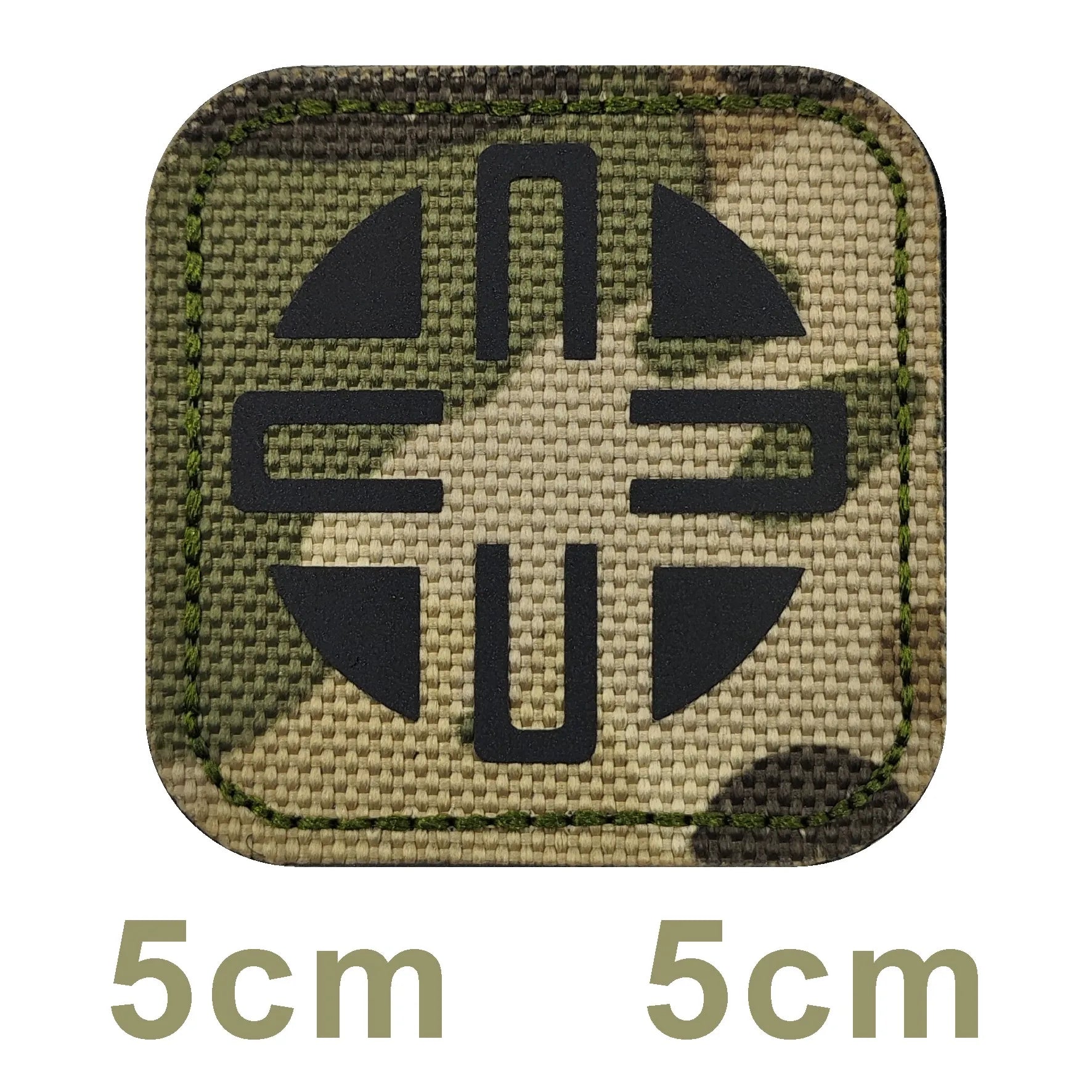 Infrared Reflective Medical Army Combat First Aid Camouflage Tactical Badge Clothes hook and loop patches