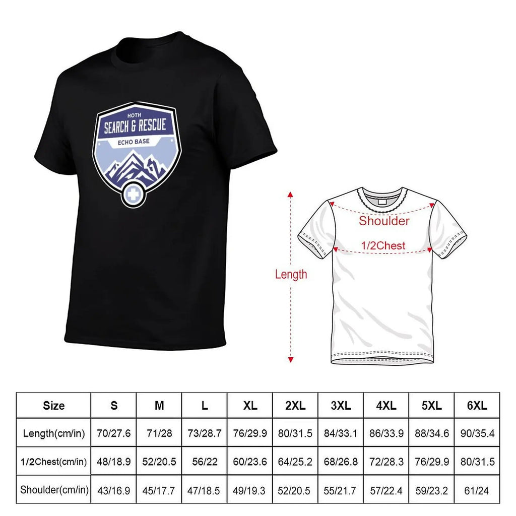 Hoth Search and Rescue T-Shirt t shirts for man graphic tees mens graphic t shirts T-Shirt