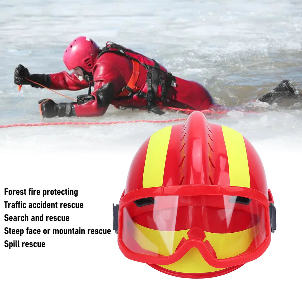 ZK50 Rescue Helmet Work At Height Safety Hard Hat with Light Slotted Ventilated PC for Emergency Earthquake Fire Search F2 Red