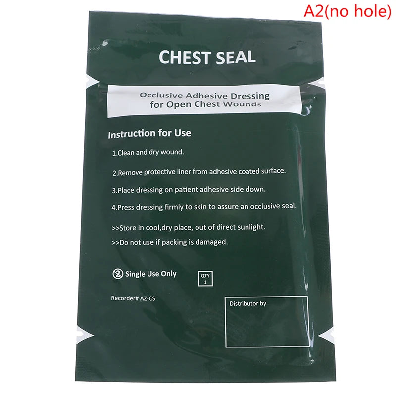 Hot Sale North American Rescue Hyfin Chest Seal Medical Chest Seal Vented