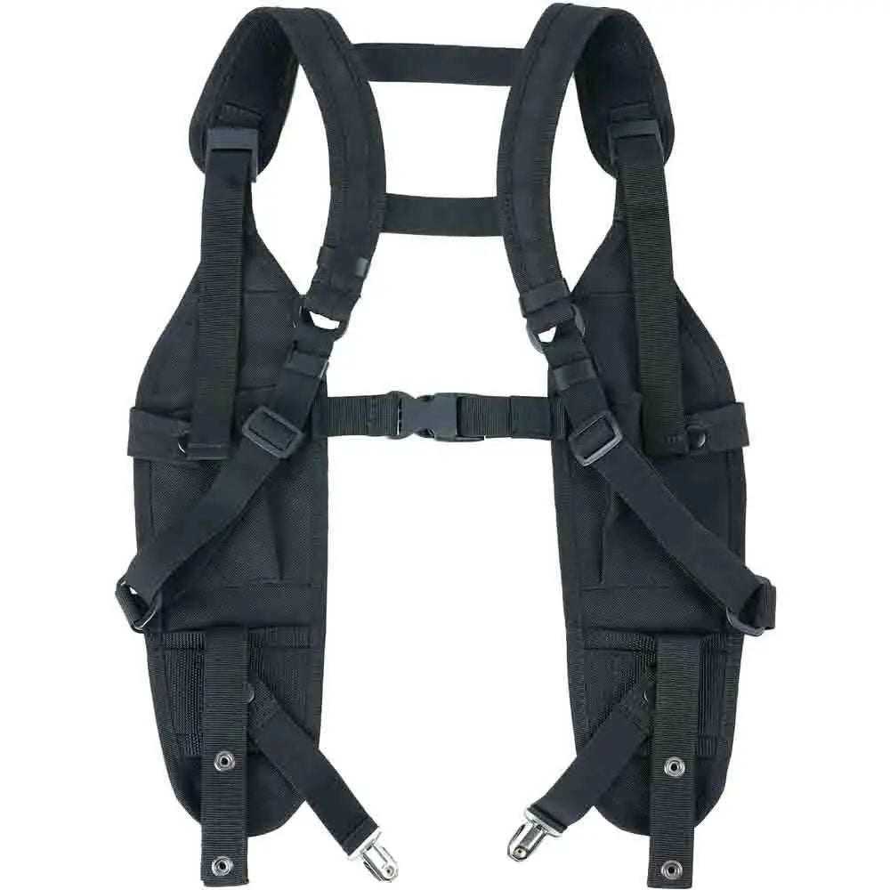 Universal Double Radio Shoulder Harness Holster, Two Way Walkie Talkie Holder for Motorola,Baofeng, Radio Search Rescue Essentia
