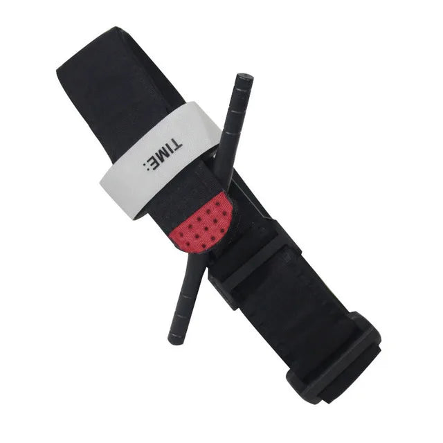 Survival Tourniquet Tactical Emergency First Aid Belt Scissors for Camping Hiking Outdoor Exploration Combat Application