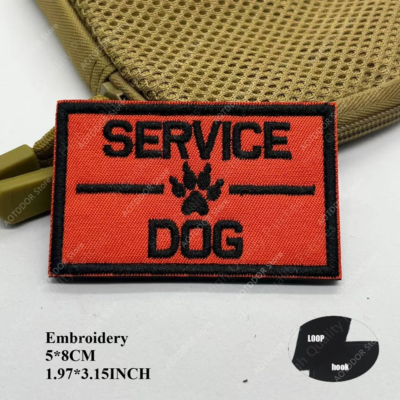 Therapy Rescue The SERVICE DOG Do Not Pet in Training Workong Pet Guide Dogs Do Not Touch Embroidery Patches Emblem Badge Hook