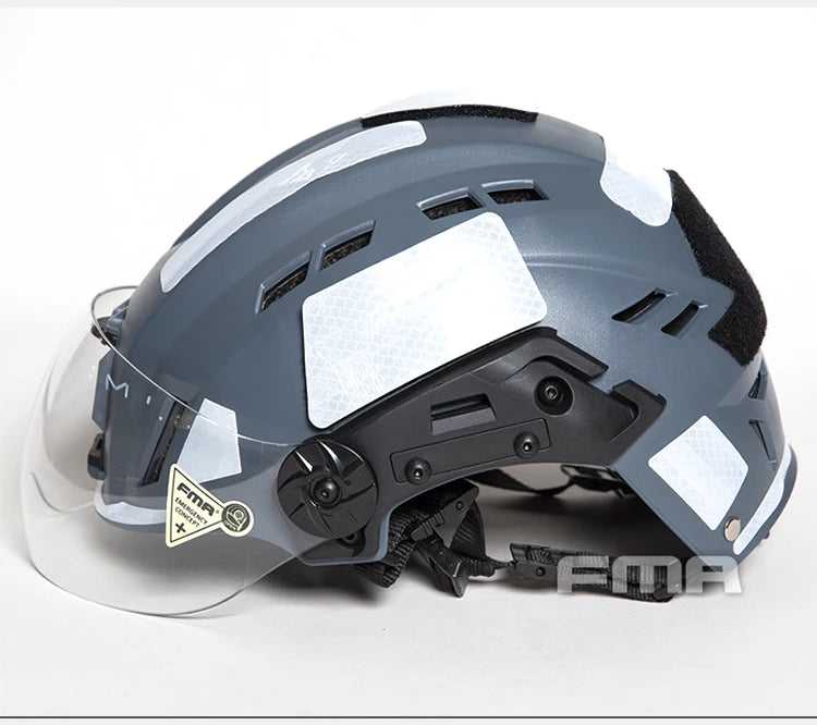 Professional Rescue Mountaineering Off Road Helmet Rescue Search Tactical Hunting Helmet Full Protective Accessories