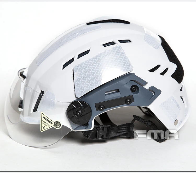 Professional Rescue Mountaineering Off Road Helmet Rescue Search Tactical Hunting Helmet Full Protective Accessories