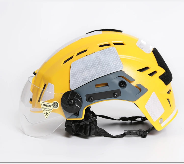 Professional Rescue Mountaineering Off Road Helmet Rescue Search Tactical Hunting Helmet Full Protective Accessories
