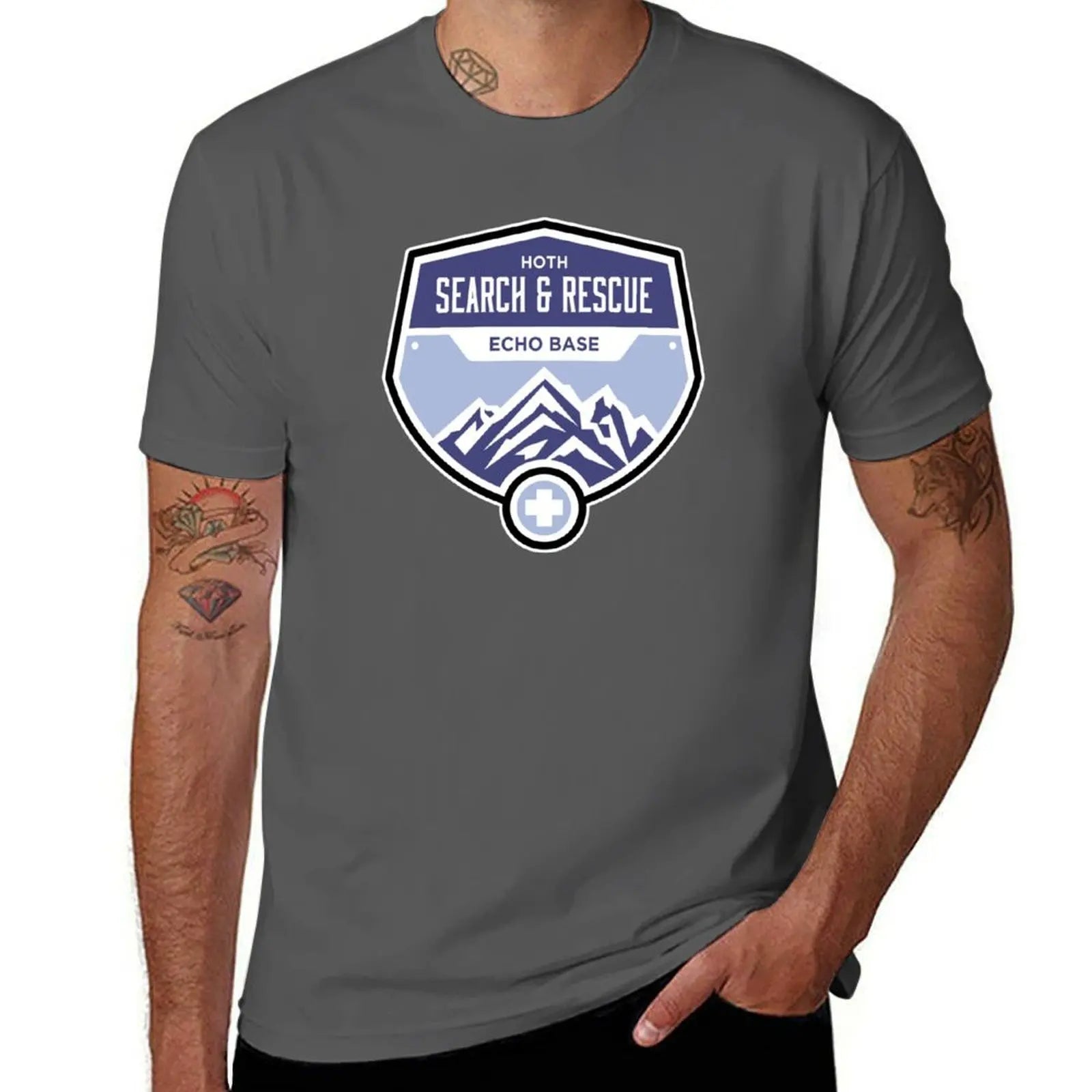 Hoth Search and Rescue T-Shirt t shirts for man graphic tees mens graphic t shirts T-Shirt