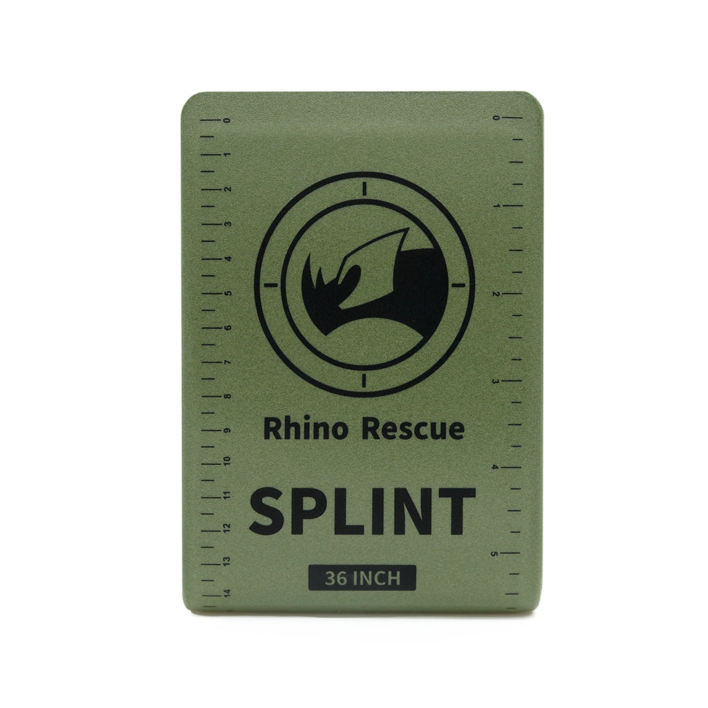 First Aid Splint-Lightweight Reusable Combat Splint, RHINO RESCUE First Aid Medical Splint For Bone Fracture Treatment