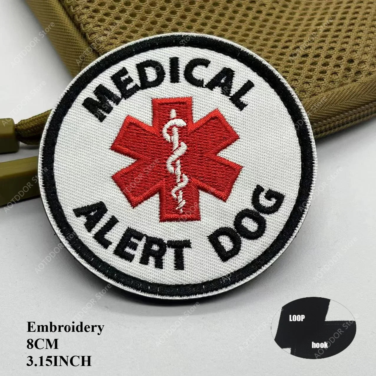 Therapy Rescue The SERVICE DOG Do Not Pet in Training Workong Pet Guide Dogs Do Not Touch Embroidery Patches Emblem Badge Hook
