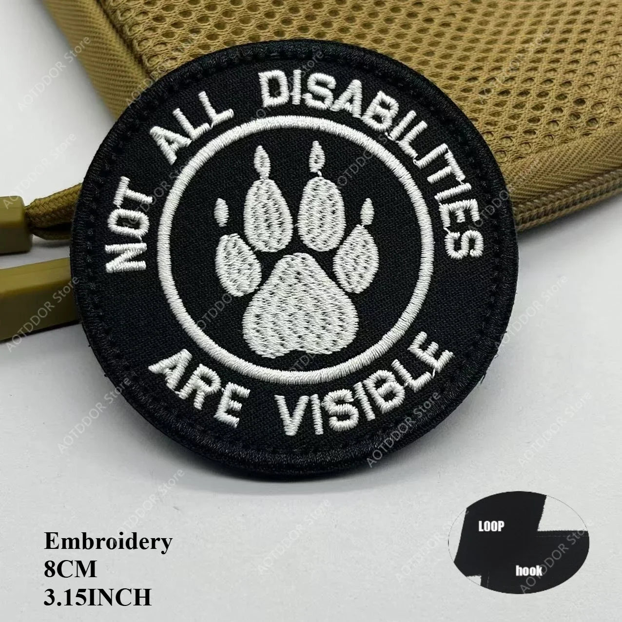 Therapy Rescue The SERVICE DOG Do Not Pet in Training Workong Pet Guide Dogs Do Not Touch Embroidery Patches Emblem Badge Hook