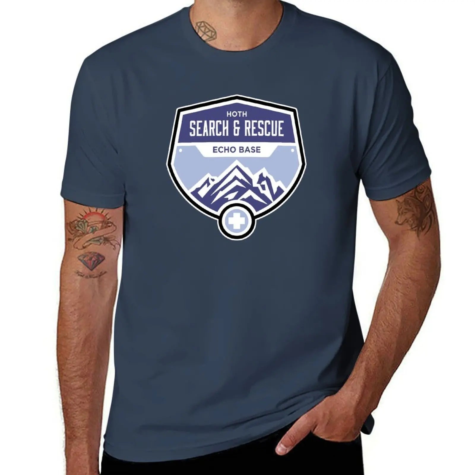 Hoth Search and Rescue T-Shirt t shirts for man graphic tees mens graphic t shirts T-Shirt
