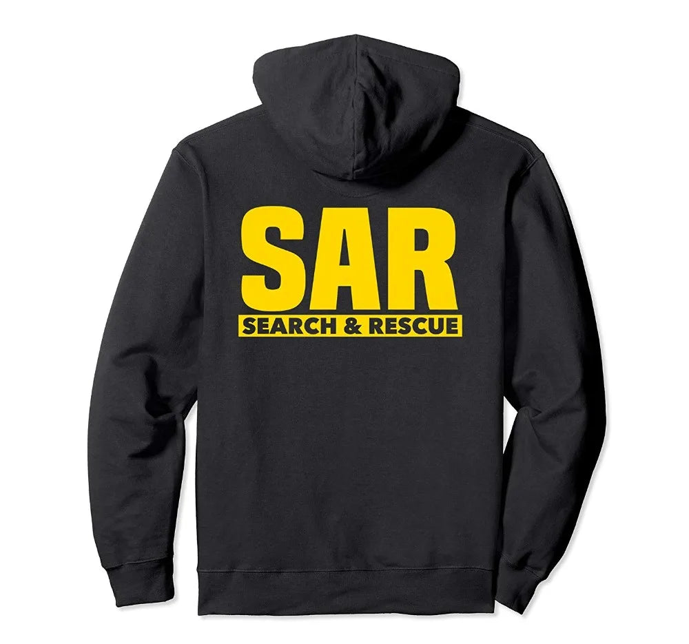 Search & Rescue Crew SAR Emergency Response Hoodies Sweatshirt