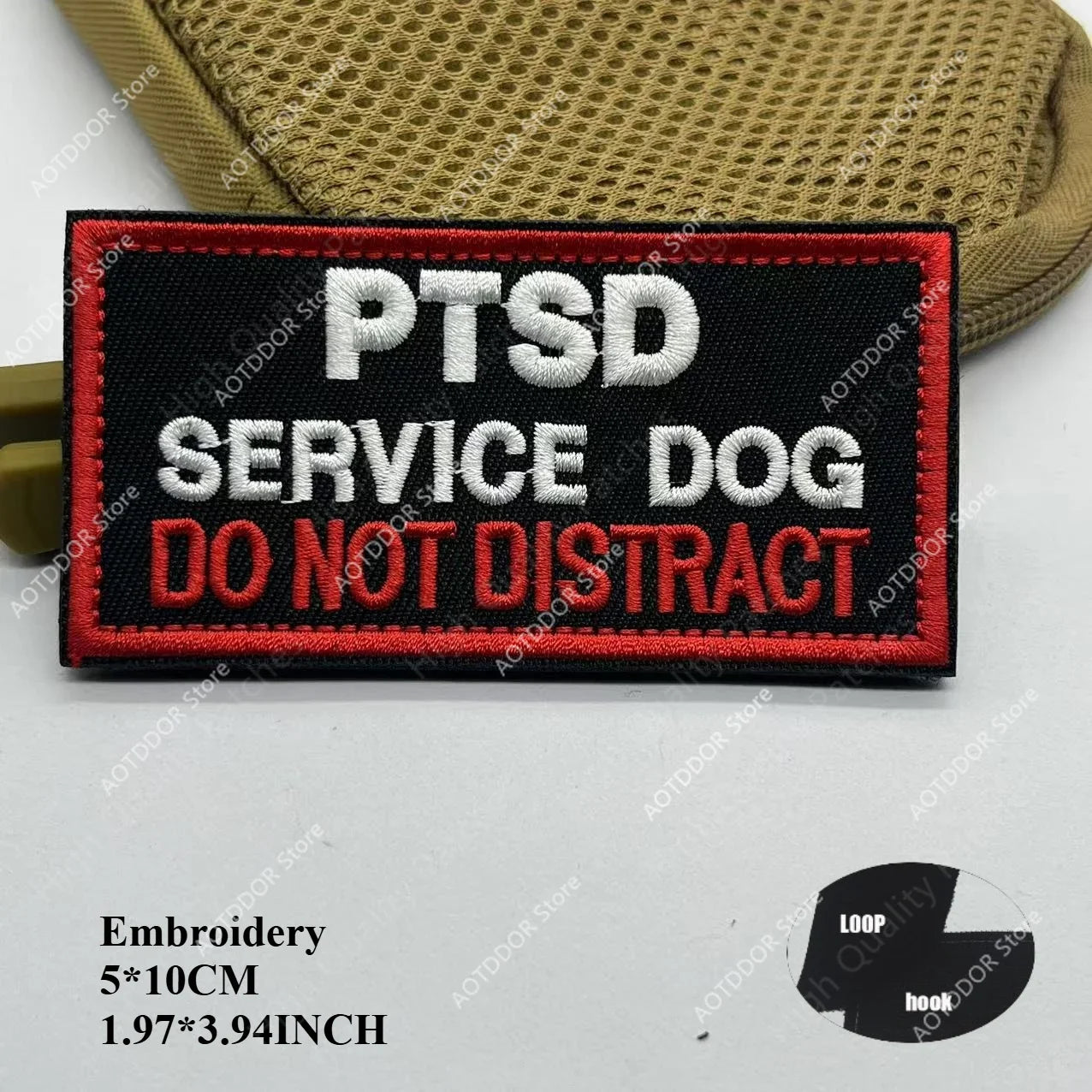 Therapy Rescue The SERVICE DOG Do Not Pet in Training Workong Pet Guide Dogs Do Not Touch Embroidery Patches Emblem Badge Hook