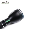 TANK007 Torch High Power Rechargeable LED Flashlight for Outdoor Patrol Hiking Camping Lantern Waterproof and Shockproof A602L