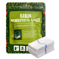 7.5cmx3.7m Hemostatic Kaolin Gauze Combat Emergency Trauma Z-Fold Soluble For Ifak Tactical First Aid Kit Medical Wound Dressing