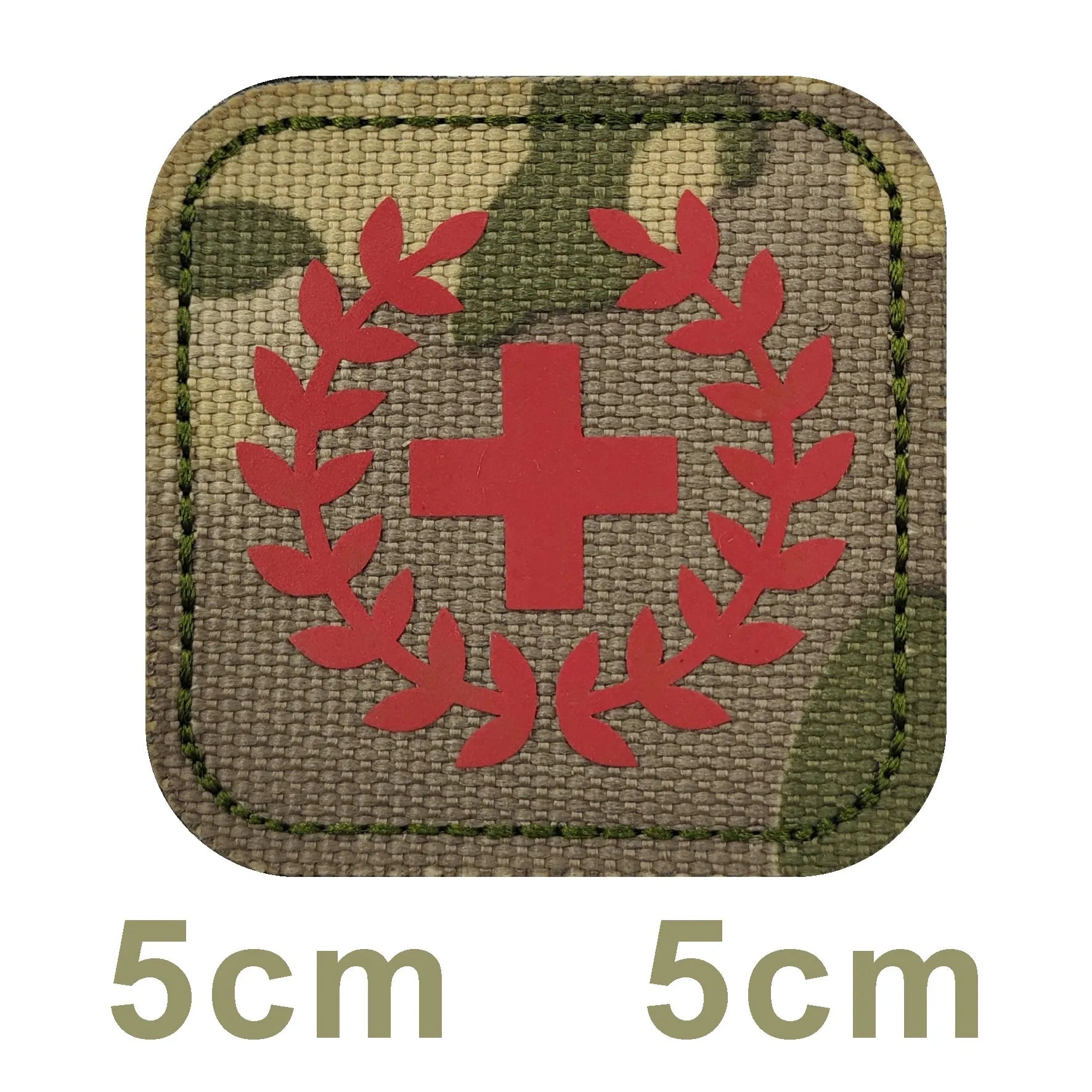 Infrared Reflective Medical Army Combat First Aid Camouflage Tactical Badge Clothes hook and loop patches