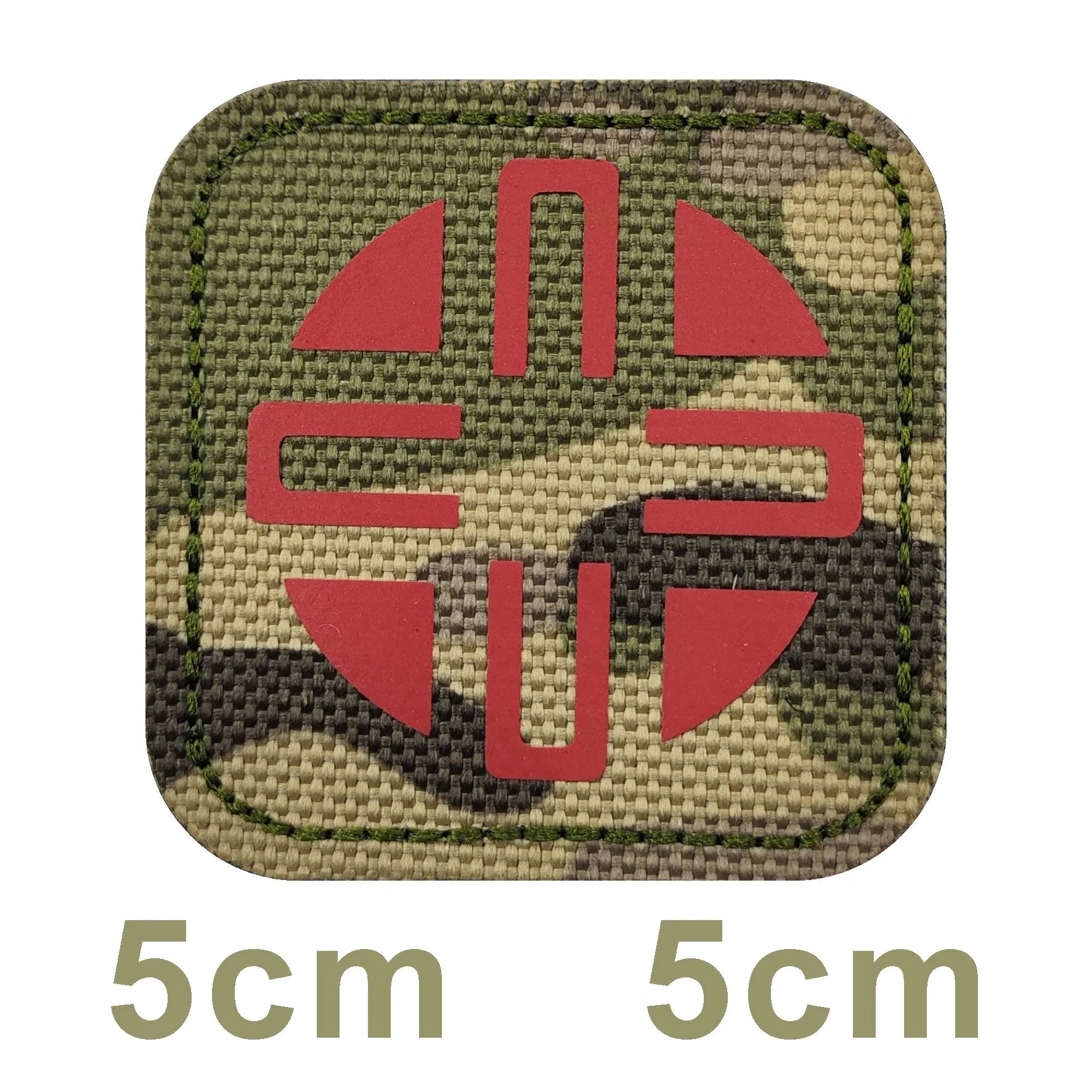 Infrared Reflective Medical Army Combat First Aid Camouflage Tactical Badge Clothes hook and loop patches