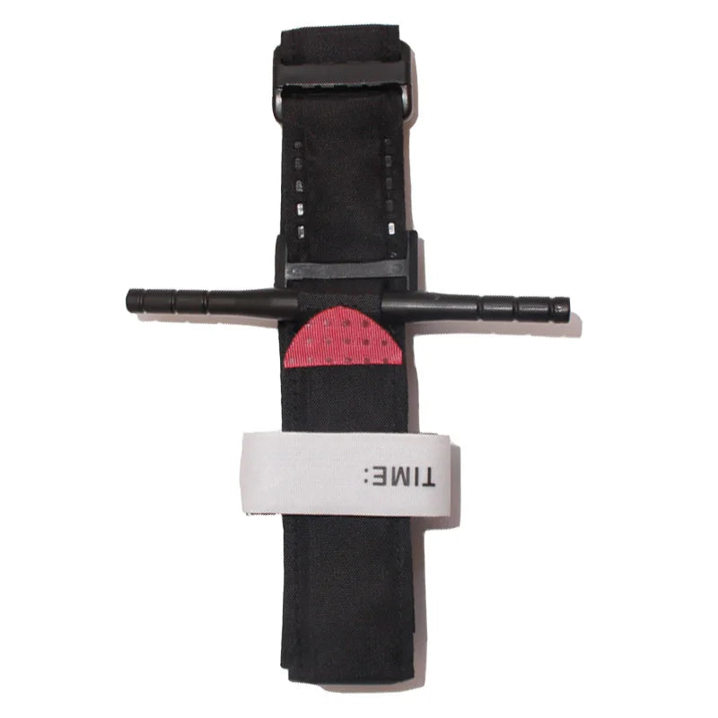 Survival Tourniquet Tactical Emergency First Aid Belt Scissors for Camping Hiking Outdoor Exploration Combat Application