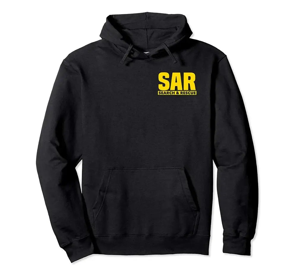 Search & Rescue Crew SAR Emergency Response Hoodies Sweatshirt