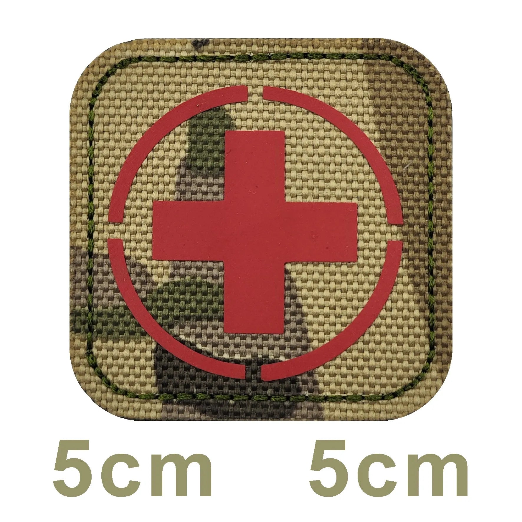 Infrared Reflective Medical Army Combat First Aid Camouflage Tactical Badge Clothes hook and loop patches