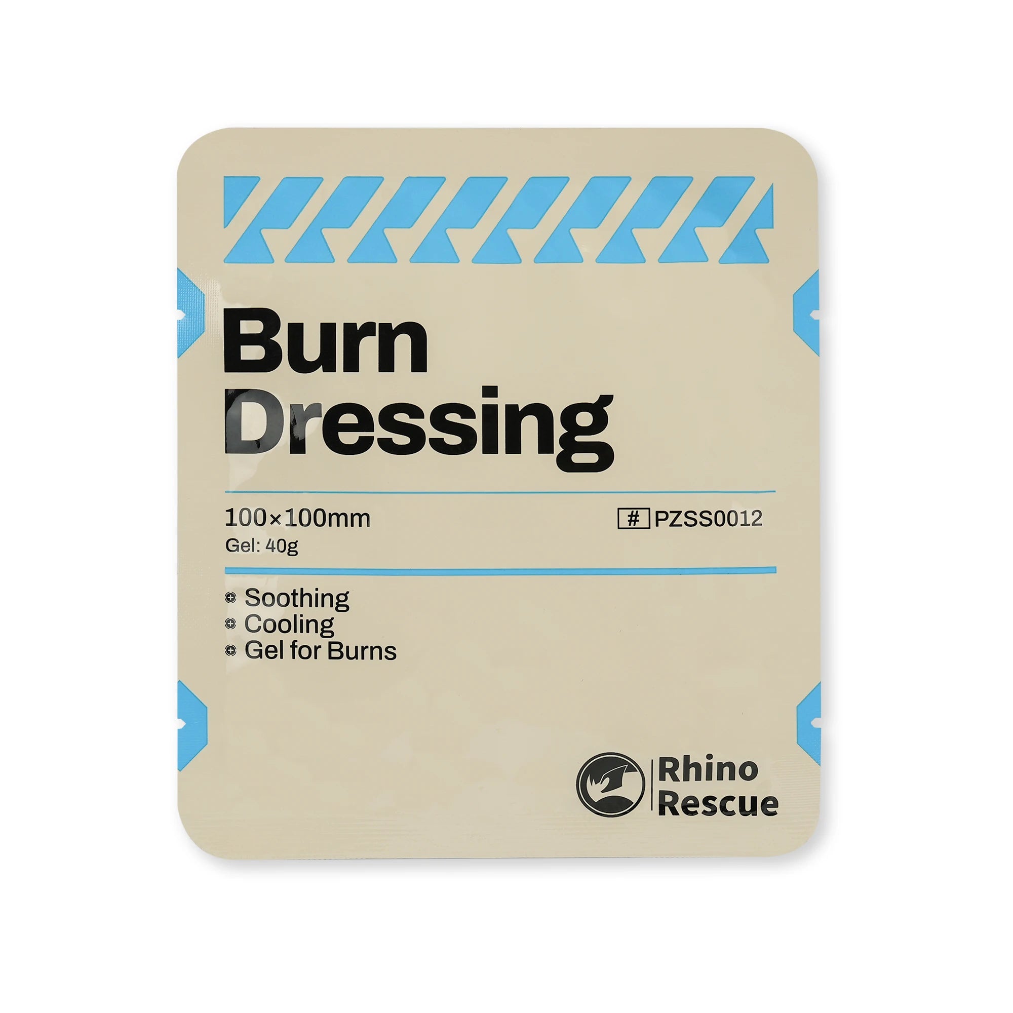 RHINO RESCUE Burn Care Kit: Burn Dressings, Burn Gel Packets,Cooling Cream, Burn First Aid Kit