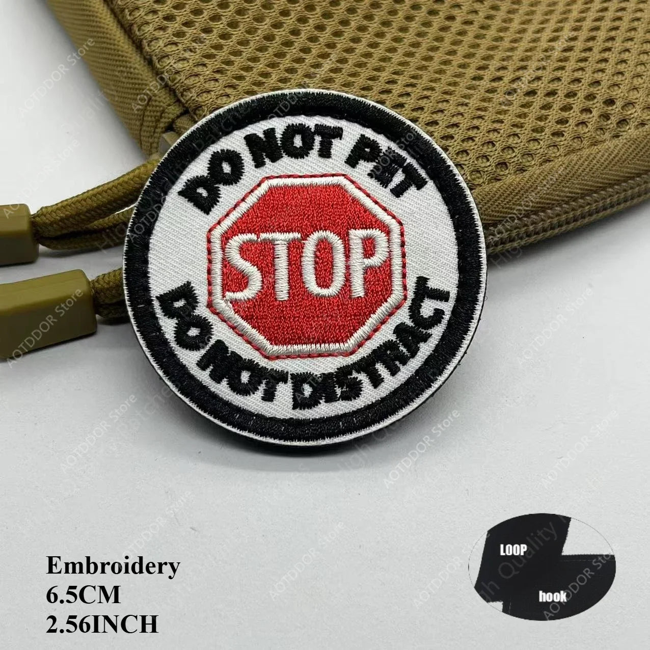 Therapy Rescue The SERVICE DOG Do Not Pet in Training Workong Pet Guide Dogs Do Not Touch Embroidery Patches Emblem Badge Hook