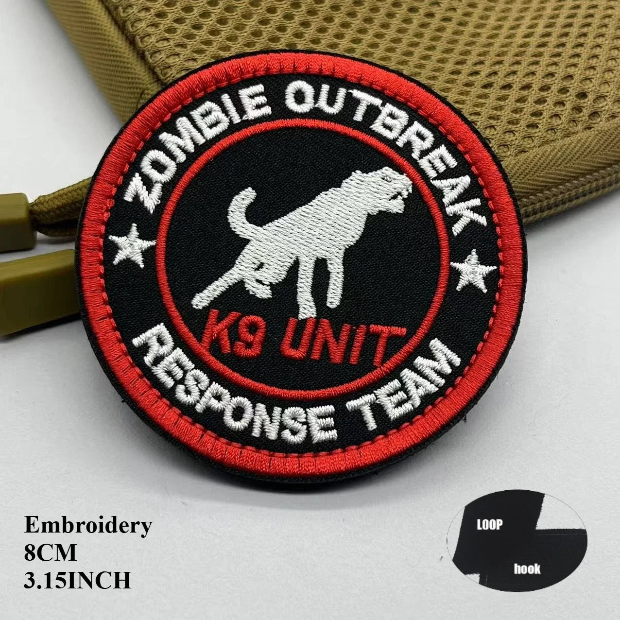 Therapy Rescue The SERVICE DOG Do Not Pet in Training Workong Pet Guide Dogs Do Not Touch Embroidery Patches Emblem Badge Hook