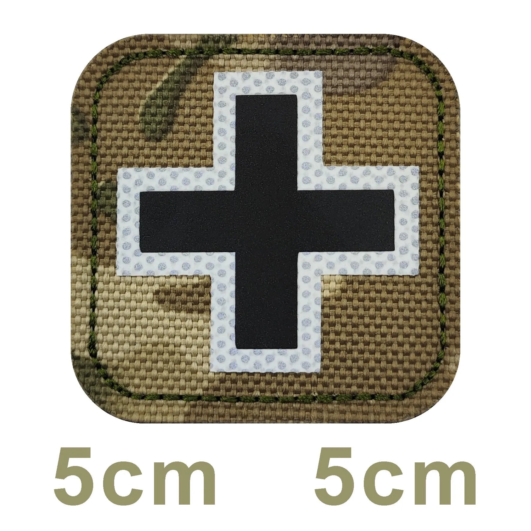 Infrared Reflective Medical Army Combat First Aid Camouflage Tactical Badge Clothes hook and loop patches