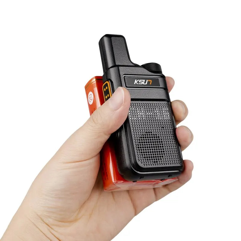 KSUT PMR446 Walkie Talkie 2pcs/1pcs Mini Size Portable Handheld Radio Wireless Set Two Way Radio Station Comunicador Transceiver