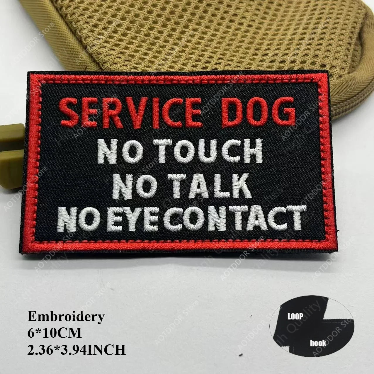 Therapy Rescue The SERVICE DOG Do Not Pet in Training Workong Pet Guide Dogs Do Not Touch Embroidery Patches Emblem Badge Hook