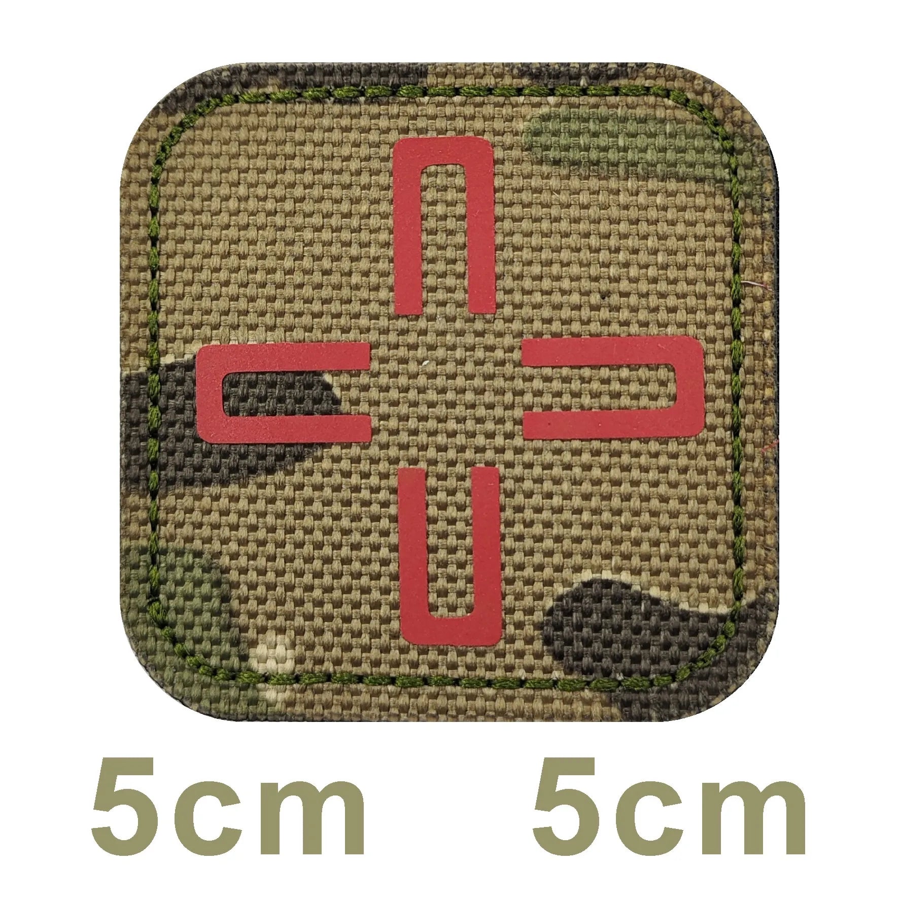 Infrared Reflective Medical Army Combat First Aid Camouflage Tactical Badge Clothes hook and loop patches