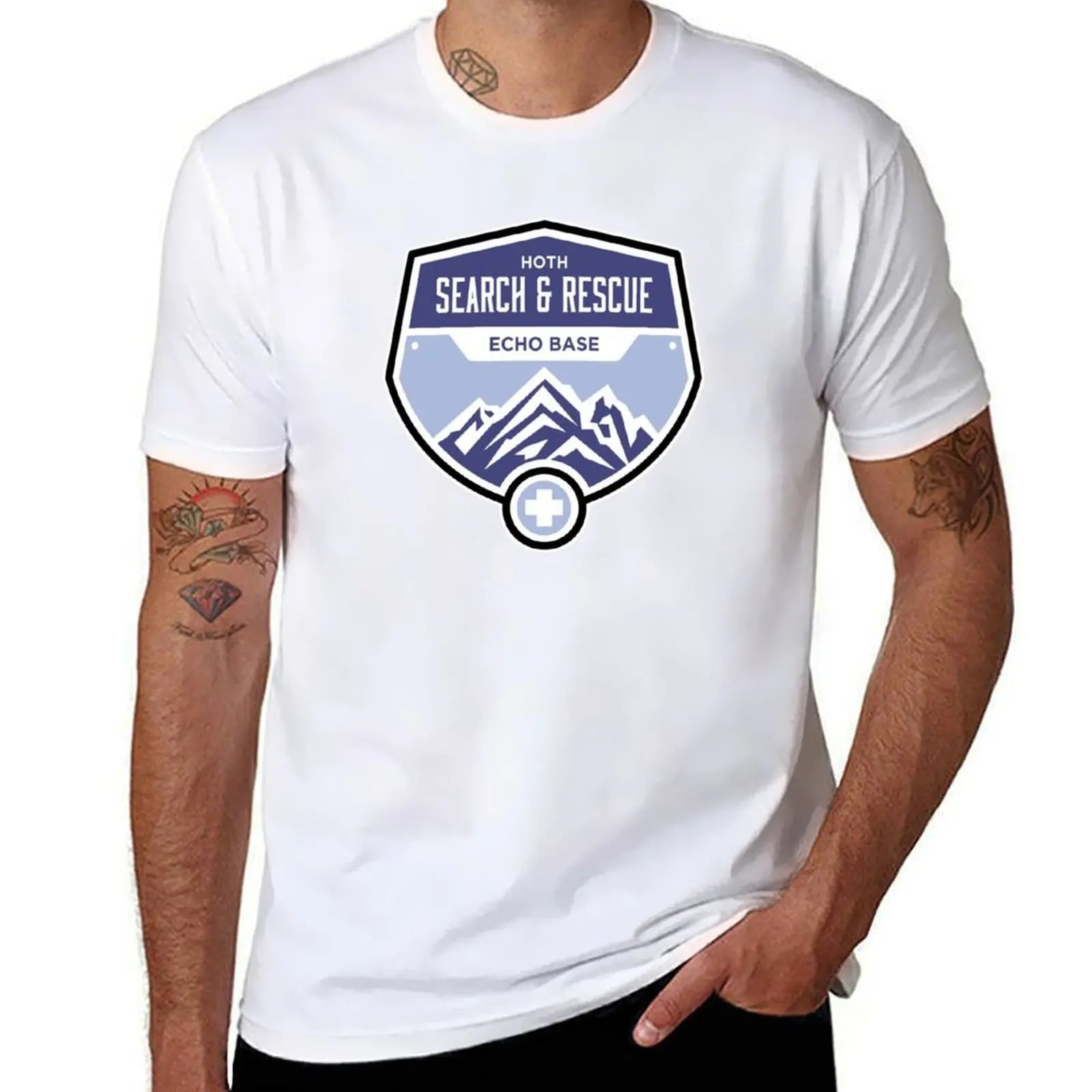 Hoth Search and Rescue T-Shirt t shirts for man graphic tees mens graphic t shirts T-Shirt