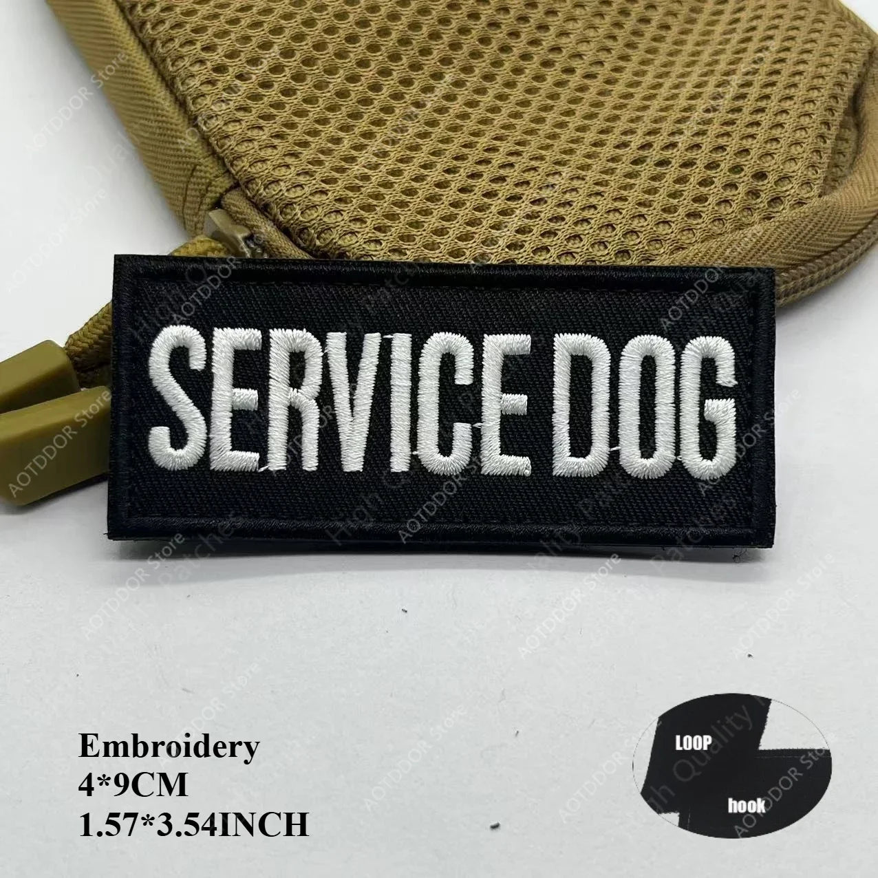 Therapy Rescue The SERVICE DOG Do Not Pet in Training Workong Pet Guide Dogs Do Not Touch Embroidery Patches Emblem Badge Hook