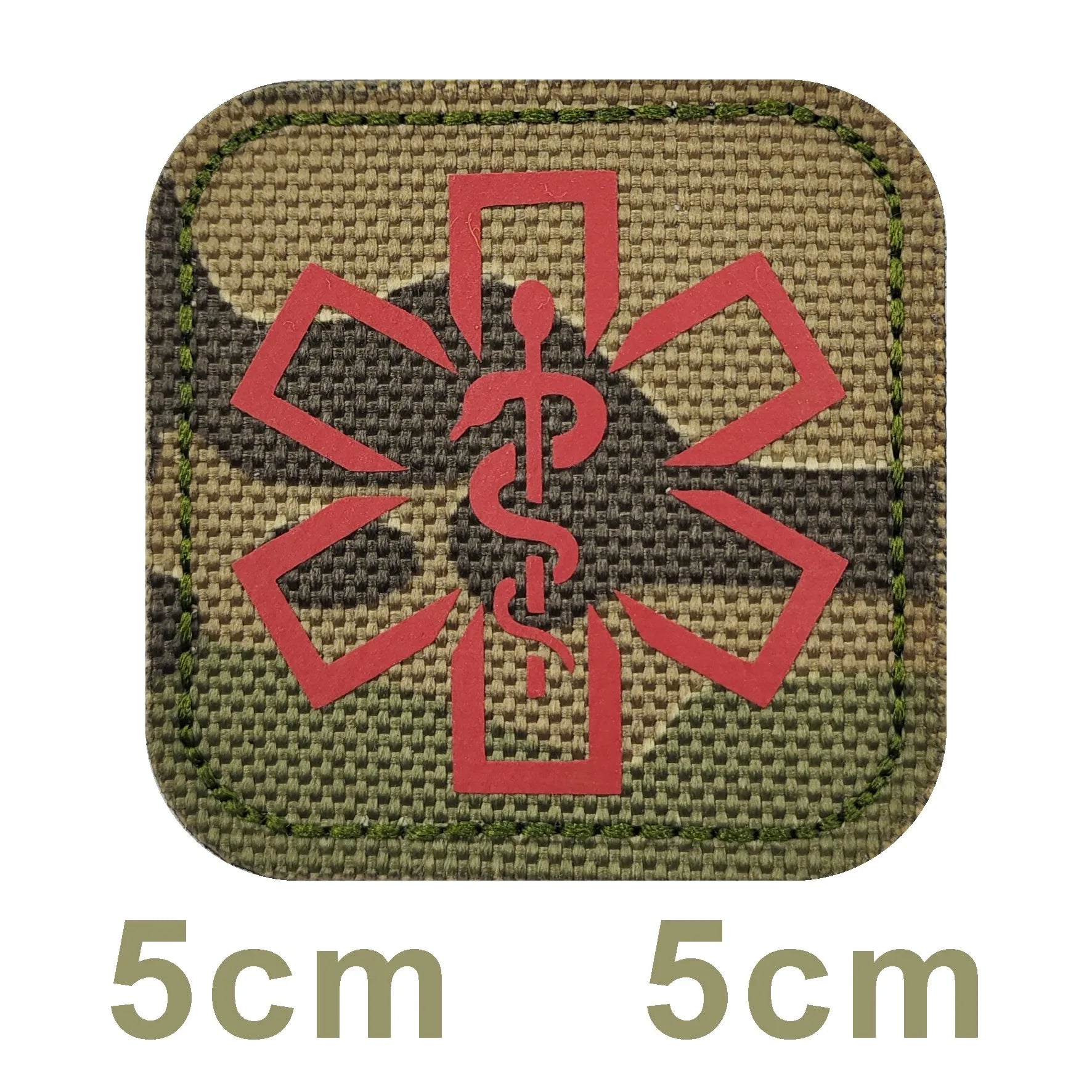 Infrared Reflective Medical Army Combat First Aid Camouflage Tactical Badge Clothes hook and loop patches