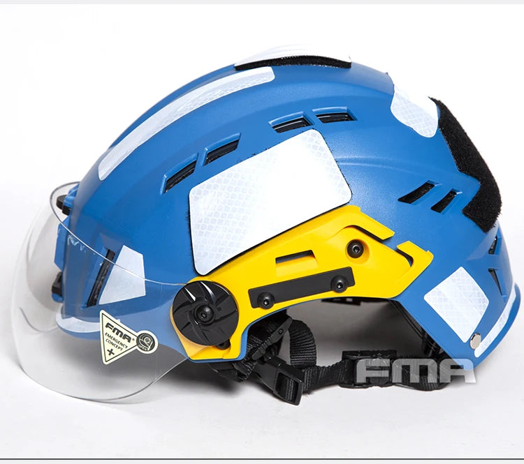 Professional Rescue Mountaineering Off Road Helmet Rescue Search Tactical Hunting Helmet Full Protective Accessories
